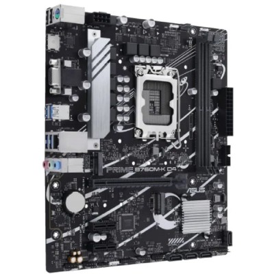 Материнская плата ASUS PRIME B760M-K D4 (Socket 1700, mATX, 2xDDR4(64GB), VGA/HDMI 2.1, 1xPCIe 4.0x16/2xPCIe 4.0, 1xLAN (2.5GbE), 4xSATA 6Gb/s, 2xM.2, 4xUSB 3.2, 2xUSB 2.0, 1xPS/2) Материнская плата ASUS PRIME B760M-K D4 (Socket 1700, mATX, 2xDDR4(64GB), VGA/HDMI 2.1, 1xPCIe 4.0x16/2xPCIe 4.0, 1xLAN (2.5GbE), 4xSATA 6Gb/s, 2xM.2, 4xUSB 3.2, 2xUSB 2.0, 1xPS/2)