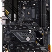 Материнская плата ASUS TUF GAMING B550-PLUS WIFI II (Socket AM4, ATX, 4xDDR4(128GB), DP/HDMI, 1xPCIe 4.0x16/1xPCIe 3.0x16/3xPCIe 3.0, 1xLAN (2.5GbE), Wi-Fi, BT, 6xSATA 6Gb/s, 2xM.2, 1xType-C 5xUSB 3.2, 2xUSB 2.0)