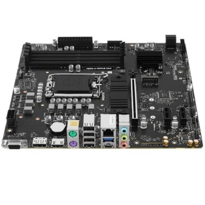 Материнская плата MSI PRO B760M-P LGA1700, 4xDDR5, 1PCI-Ex16, 2PCI-Ex1,2M.2,4SATA3,1USB3.2 Gen2 Материнская плата MSI PRO B760M-P LGA1700, 4xDDR5, 1PCI-Ex16, 2PCI-Ex1,2M.2,4SATA3,1USB3.2 Gen2