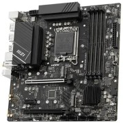 Материнская плата MSI PRO B760M-A WIFI Soc-1700, Intel B760, 4xDDR5, mATX AC`97 8ch(7.1) 2.5Gg+HDMI+DP