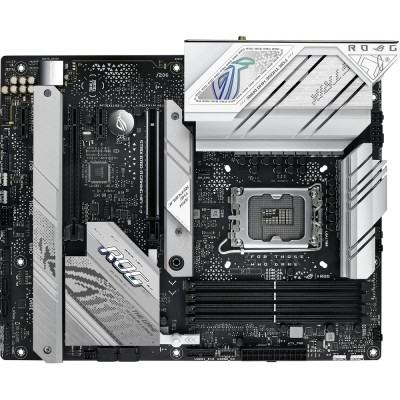 Материнская плата ASUS ROG STRIX B760-A GAMING WIFI (Socket 1700, ATX, 4xDDR5(192GB), DP/HDMI, 1xPCIe 5.0x16/1xPCIe 3.0x16/2xPCIe 3.0, 1xLAN (2.5GbE), Wi-Fi 6E, BT, 4xSATA 6Gb/s, 3xM.2, 2xType-C, 3xUSB 3.2, 4xUSB) Материнская плата ASUS ROG STRIX B760-A GAMING WIFI (Socket 1700, ATX, 4xDDR5(192GB), DP/HDMI, 1xPCIe 5.0x16/1xPCIe 3.0x16/2xPCIe 3.0, 1xLAN (2.5GbE), Wi-Fi 6E, BT, 4xSATA 6Gb/s, 3xM.2, 2xType-C, 3xUSB 3.2, 4xUSB)