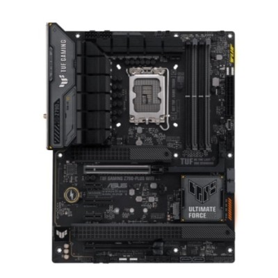 Материнская плата ASUS TUF GAMING Z790-PLUS WIFI (Socket 1700, ATX, 4xDDR5(192GB), DP/HDMI, 1xPCIe 5.0x16/1xPCIe 4.0x16/1xPCIe 4.0x4, 2xPCIe 3.0, 1xLAN (2.5GbE), Wi-Fi 6E, BT, 4xSATA 6Gb/s, 4xM.2, 2xType-C, 6xUSB 3.2) Материнская плата ASUS TUF GAMING Z790-PLUS WIFI (Socket 1700, ATX, 4xDDR5(192GB), DP/HDMI, 1xPCIe 5.0x16/1xPCIe 4.0x16/1xPCIe 4.0x4, 2xPCIe 3.0, 1xLAN (2.5GbE), Wi-Fi 6E, BT, 4xSATA 6Gb/s, 4xM.2, 2xType-C, 6xUSB 3.2)
