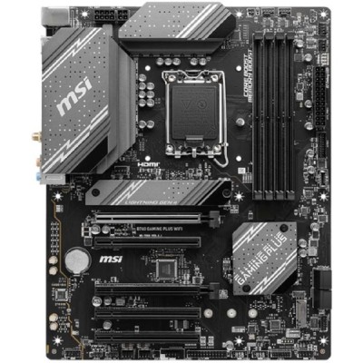 Материнская плата MSI B760 GAMING PLUS WIFI LGA 1700, Intel B760, ATX RTL Материнская плата MSI B760 GAMING PLUS WIFI LGA 1700, Intel B760, ATX RTL