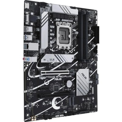 Материнская плата ASUS PRIME B760-PLUS (Socket 1700, ATX, 4xDDR5(192GB), DP/HDMI, 2xPCIe 4.0x16/1xPCIe 4.0, 1xLAN (2.5GbE), 4xSATA 6Gb/s, 2xM.2, 2xUSB 3.2, 4xUSB 2.0, 1xPS/2) Материнская плата ASUS PRIME B760-PLUS (Socket 1700, ATX, 4xDDR5(192GB), DP/HDMI, 2xPCIe 4.0x16/1xPCIe 4.0, 1xLAN (2.5GbE), 4xSATA 6Gb/s, 2xM.2, 2xUSB 3.2, 4xUSB 2.0, 1xPS/2)
