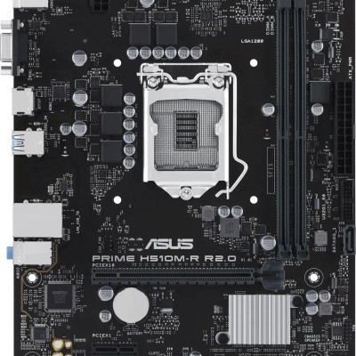 Материнская плата ASUS PRIME H510M-R R2.0-SI (Socket 1200, mATX, 2xDDR4(64GB), VGA/HDMI, 1xPCIe 4.0x16/1xPCIe 3.0, 1xLAN, 4xSATA 6Gb/s, 4xUSB 3.2, 2xUSB 2.0, 1xPS/2) Материнская плата ASUS PRIME H510M-R R2.0-SI (Socket 1200, mATX, 2xDDR4(64GB), VGA/HDMI, 1xPCIe 4.0x16/1xPCIe 3.0, 1xLAN, 4xSATA 6Gb/s, 4xUSB 3.2, 2xUSB 2.0, 1xPS/2)