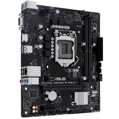 Материнская плата ASUS PRIME H510M-R R2.0-SI (Socket 1200, mATX, 2xDDR4(64GB), VGA/HDMI, 1xPCIe 4.0x16/1xPCIe 3.0, 1xLAN, 4xSATA 6Gb/s, 4xUSB 3.2, 2xUSB 2.0, 1xPS/2) Материнская плата ASUS PRIME H510M-R R2.0-SI (Socket 1200, mATX, 2xDDR4(64GB), VGA/HDMI, 1xPCIe 4.0x16/1xPCIe 3.0, 1xLAN, 4xSATA 6Gb/s, 4xUSB 3.2, 2xUSB 2.0, 1xPS/2)