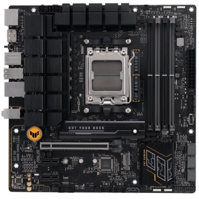 Материнская плата ASUS TUF GAMING B650M-E (Socket AM5, mATX, 4xDDR5(128GB), 2xDP/HDMI, 1xPCIe 4.0x16/2xPCIe 4.0, 1xLAN (2.5GbE), 4xSATA 6Gb/s, 2xM.2, 1xType-C, 3xUSB 3.2, 4xUSB 2.0) Материнская плата ASUS TUF GAMING B650M-E (Socket AM5, mATX, 4xDDR5(128GB), 2xDP/HDMI, 1xPCIe 4.0x16/2xPCIe 4.0, 1xLAN (2.5GbE), 4xSATA 6Gb/s, 2xM.2, 1xType-C, 3xUSB 3.2, 4xUSB 2.0)