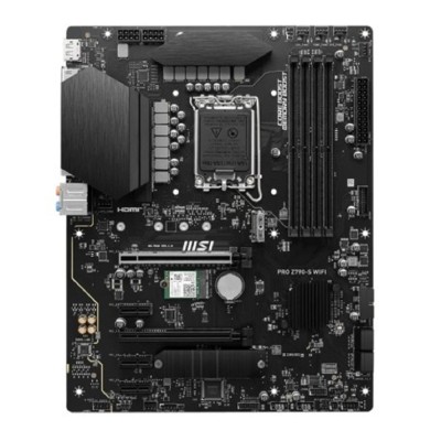 Материнская плата MSI PRO Z790-S WIFI LGA1700, Z790, 4xDDR5, ATX, HDMI, DP Материнская плата MSI PRO Z790-S WIFI LGA1700, Z790, 4xDDR5, ATX, HDMI, DP