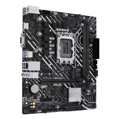 Материнская плата ASUS PRIME H610M-K (Socket 1700, mATX, 2xDDR5(96GB), VGA/HDMI 2.1, 1xPCIe 4.0x16/1xPCIe 3.0, 1xLAN, 4xSATA 6Gb/s, 1xM.2, 2xUSB 3.2, 4xUSB 2.0, 1xPS/2) Материнская плата ASUS PRIME H610M-K (Socket 1700, mATX, 2xDDR5(96GB), VGA/HDMI 2.1, 1xPCIe 4.0x16/1xPCIe 3.0, 1xLAN, 4xSATA 6Gb/s, 1xM.2, 2xUSB 3.2, 4xUSB 2.0, 1xPS/2)