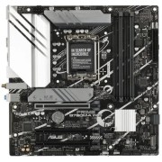 Материнская плата ASUS PRIME B760M-A WIFI (Socket 1700, mATX, 4xDDR5(128GB), 2xHDMI 2.1/DP, 3xPCIe 4.0x16, 1xLAN (2.5GbE), Wi-Fi, BT, 4xSATA 6Gb/s, 2xM.2, 2xUSB 3.2, 4xUSB 2.0, 1xPS/2)