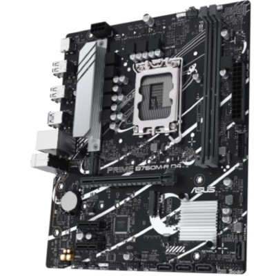 Материнская плата ASUS PRIME B760M-R D4 (Socket 1700, mATX, 2xDDR4(64GB), HDMI 2.1, 1xPCIe 4.0x16/2xPCIe 4.0 x1 , 1xLAN (2.5GbE), 4xSATA 6Gb/s, 2xM.2, 4xUSB 3.2, 4xUSB 2.0) Материнская плата ASUS PRIME B760M-R D4 (Socket 1700, mATX, 2xDDR4(64GB), HDMI 2.1, 1xPCIe 4.0x16/2xPCIe 4.0 x1 , 1xLAN (2.5GbE), 4xSATA 6Gb/s, 2xM.2, 4xUSB 3.2, 4xUSB 2.0)