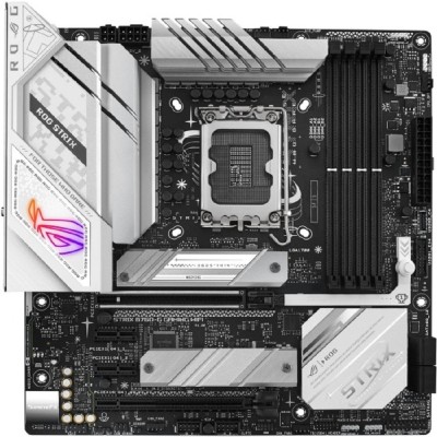 Материнская плата ASUS ROG STRIX B760-G GAMING WIFI (Socket 1700, ATX, 4xDDR5(192GB), DP/HDMI, 1xPCIe 5.0x16/1xPCIe 4.0x16/2xPCIe 4.0, 1xLAN (2.5GbE), Wi-Fi 6E, BT, 4xSATA 6Gb/s, 2xM.2, 2xType-С, 3xUSB 3.2, 4xUSB 2.0) Материнская плата ASUS ROG STRIX B760-G GAMING WIFI (Socket 1700, ATX, 4xDDR5(192GB), DP/HDMI, 1xPCIe 5.0x16/1xPCIe 4.0x16/2xPCIe 4.0, 1xLAN (2.5GbE), Wi-Fi 6E, BT, 4xSATA 6Gb/s, 2xM.2, 2xType-С, 3xUSB 3.2, 4xUSB 2.0)