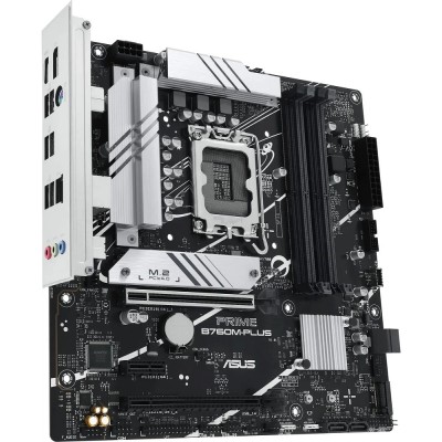 Материнская плата ASUS PRIME B760M-PLUS (Socket 1700, mATX, 4xDDR5(192GB), DP/HDMI 2.1, 2xPCIe 4.0x16/1xPCIe 4.0, 1xLAN (2.5GbE), 4xSATA 6Gb/s, 2xM.2, 2xUSB 3.2, 4xUSB 2.0, 1xPS/2) Материнская плата ASUS PRIME B760M-PLUS (Socket 1700, mATX, 4xDDR5(192GB), DP/HDMI 2.1, 2xPCIe 4.0x16/1xPCIe 4.0, 1xLAN (2.5GbE), 4xSATA 6Gb/s, 2xM.2, 2xUSB 3.2, 4xUSB 2.0, 1xPS/2)