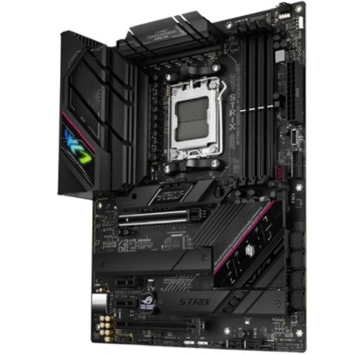 Материнская плата ASUS ROG STRIX B650E-F (Socket AM5, ATX, 4xDDR5(128GB), DP/HDMI, 1xPCIe 5.0x16/1xPCIe 4.0x16, 2xPCIe 4.0, 1xLAN (2.5GbE), Wi-Fi 6E, BT, 4xSATA 6Gb/s, 3xM.2, 2xType-C, 6xUSB 3.2, 4xUSB 2.0) Материнская плата ASUS ROG STRIX B650E-F (Socket AM5, ATX, 4xDDR5(128GB), DP/HDMI, 1xPCIe 5.0x16/1xPCIe 4.0x16, 2xPCIe 4.0, 1xLAN (2.5GbE), Wi-Fi 6E, BT, 4xSATA 6Gb/s, 3xM.2, 2xType-C, 6xUSB 3.2, 4xUSB 2.0)