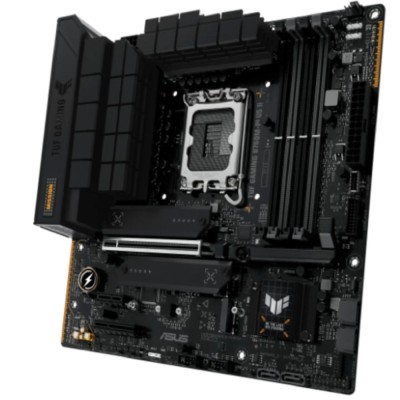 Материнская плата ASUS TUF GAMING B760M-PLUS II (Socket 1700, mATX, 4xDDR5(192GB), DP/HDMI, 1xPCIe 5.0x16/1xPCIe 4.0x4, 1xPCIe 3.0, 1xLAN (2.5GbE), 4xSATA 6Gb/s, 3xM.2, 1xType-C, 3xUSB 3.2, 4xUSB) Материнская плата ASUS TUF GAMING B760M-PLUS II (Socket 1700, mATX, 4xDDR5(192GB), DP/HDMI, 1xPCIe 5.0x16/1xPCIe 4.0x4, 1xPCIe 3.0, 1xLAN (2.5GbE), 4xSATA 6Gb/s, 3xM.2, 1xType-C, 3xUSB 3.2, 4xUSB)