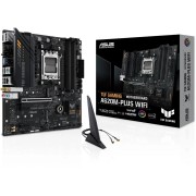 Материнская плата ASUS TUF GAMING A620M-PLUS WIFI (Socket AM5, mATX, 4xDDR5(128GB), 2xDP/HDMI 2.1, 1xPCIe 4.0x16/2xPCIe 3.0, 1xLAN (2.5GbE), Wi-Fi, BT, 4xSATA 6Gb/s, 2xM.2, 2xUSB 3.2, 4xUSB 2.0, 1xPS/2)