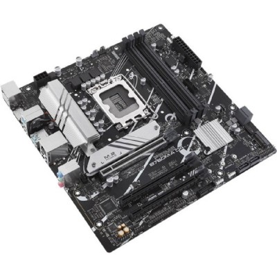Материнская плата ASUS PRIME B760M-A D4-CSM (Socket 1700, mATX, 4xDDR4(128GB), DP/2xHDMI, 3xPCIe 4.0x16, 1xLAN (2.5GbE), 4xSATA 6Gb/s, 2xM.2, 2xUSB 3.2, 4xUSB 2.0, 1xPS/2, mATX) Материнская плата ASUS PRIME B760M-A D4-CSM (Socket 1700, mATX, 4xDDR4(128GB), DP/2xHDMI, 3xPCIe 4.0x16, 1xLAN (2.5GbE), 4xSATA 6Gb/s, 2xM.2, 2xUSB 3.2, 4xUSB 2.0, 1xPS/2, mATX)
