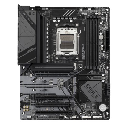 Материнская плата Gigabyte B650 EAGLE AM5, B650, 4xDDR5 ATX AC`97 8ch(7.1) GbLAN RAID+HDMI+D ATX Материнская плата Gigabyte B650 EAGLE AM5, B650, 4xDDR5 ATX AC`97 8ch(7.1) GbLAN RAID+HDMI+D ATX