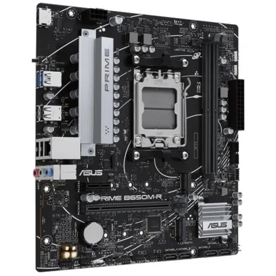 Материнская плата ASUS PRIME B650M-R (Socket AM5, mATX, 2xDDR5(96GB), HDMI 2.1, 1xPCIe 4.0x16/1xPCIe 4.0, 1xLAN (2.5GbE), 4xSATA 6Gb/s, 2xM.2, 2xUSB 3.2, 4xUSB 2.0) Материнская плата ASUS PRIME B650M-R (Socket AM5, mATX, 2xDDR5(96GB), HDMI 2.1, 1xPCIe 4.0x16/1xPCIe 4.0, 1xLAN (2.5GbE), 4xSATA 6Gb/s, 2xM.2, 2xUSB 3.2, 4xUSB 2.0)
