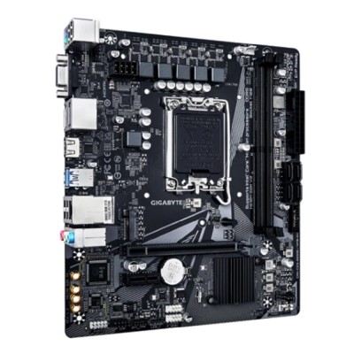 Материнская плата Gigabyte H610M S2H V2 Soc-1700 Intel H610 2xDDR5 mATX AC`97 8ch(7.1) GbLAN+VGA+HDMI+DP Материнская плата Gigabyte H610M S2H V2 Soc-1700 Intel H610 2xDDR5 mATX AC`97 8ch(7.1) GbLAN+VGA+HDMI+DP