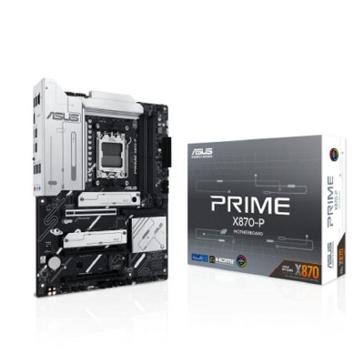 Материнская плата ASUS PRIME X870-P (Socket AM5, ATX, 4xDDR5(192GB), HDMI, 1xPCIe 5.0x16/2xPCIe 4.0x16/1xLAN (2.5GbE), 2xSATA 6Gb/s, 4xM.2, 2xUSB4 Type-C, 4xUSB 3.2, 4xUSB 2.0) Материнская плата ASUS PRIME X870-P (Socket AM5, ATX, 4xDDR5(192GB), HDMI, 1xPCIe 5.0x16/2xPCIe 4.0x16/1xLAN (2.5GbE), 2xSATA 6Gb/s, 4xM.2, 2xUSB4 Type-C, 4xUSB 3.2, 4xUSB 2.0)