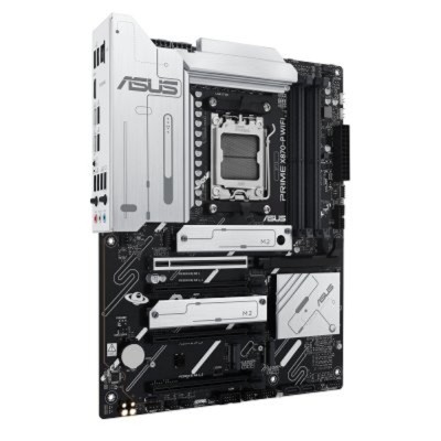 Материнская плата ASUS PRIME X870-P WIFI (Socket AM5, ATX, 4xDDR5(256GB), HDMI 2.1, 1xPCIe 5.0x16/3xPCIe 4.0x16, 1xLAN (2.5GbE), 2xSATA 6Gb/s, 4xM.2, RAIDXpert2 Technology, Wi-Fi 7, 2xType-C, Wi-Fi 7, 4xUSB 3.2, 2xUSB Материнская плата ASUS PRIME X870-P WIFI (Socket AM5, ATX, 4xDDR5(256GB), HDMI 2.1, 1xPCIe 5.0x16/3xPCIe 4.0x16, 1xLAN (2.5GbE), 2xSATA 6Gb/s, 4xM.2, RAIDXpert2 Technology, Wi-Fi 7, 2xType-C, Wi-Fi 7, 4xUSB 3.2, 2xUSB