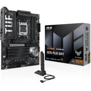 Материнская плата ASUS TUF GAMING X870-PLUS WIFI (Socket AM5, ATX, 4xDDR5(192GB), HDMI, 1xPCIe 5.0x16/1xPCIe 4.0x16, 1xLAN (2.5GbE), Wi-Fi 7, BT 5.4, 2xSATA 6Gb/s, 4xM.2, 2xType-C, 7xUSB 3.2, 1xUSB 2.0)