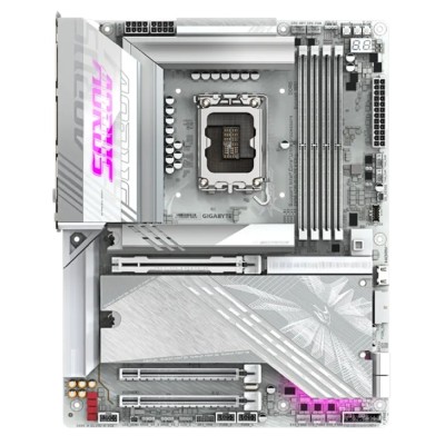 Материнская плата Gigabyte Z890 AORUS ELITE X ICE Socket 1851, Intel®Z890, 4xDDR5-6400, 3xPCI-Ex16, 4xSATA3 Материнская плата Gigabyte Z890 AORUS ELITE X ICE Socket 1851, Intel®Z890, 4xDDR5-6400, 3xPCI-Ex16, 4xSATA3