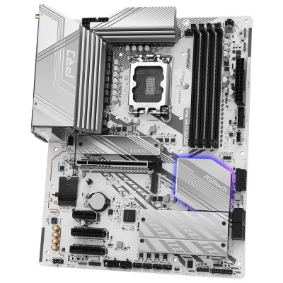 Материнская плата ASRock Z890 PRO RS WIFI WHITE, RTL Материнская плата ASRock Z890 PRO RS WIFI WHITE, RTL