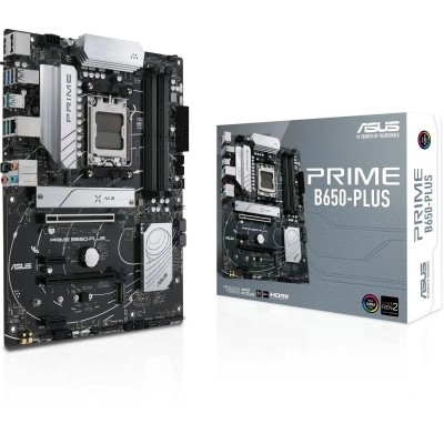 Материнская плата ASUS PRIME B650-PLUS WIFI (Socket AM5, ATX, 4xDDR5(128GB), DP/HDMI 2.1, 2xPCIe 4.0x16/2xPCIe 4.0, 1xLAN (2.5GbE), Wi-Fi 6E, 4xSATA 6Gb/s, 2xM.2, 1xM.2 E key, 1xType-C, 5xUSB 3.2, 2xUSB 2.0) Материнская плата ASUS PRIME B650-PLUS WIFI (Socket AM5, ATX, 4xDDR5(128GB), DP/HDMI 2.1, 2xPCIe 4.0x16/2xPCIe 4.0, 1xLAN (2.5GbE), Wi-Fi 6E, 4xSATA 6Gb/s, 2xM.2, 1xM.2 E key, 1xType-C, 5xUSB 3.2, 2xUSB 2.0)