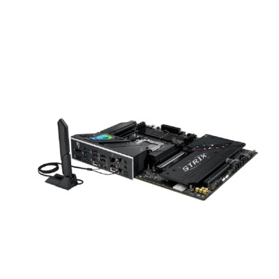 Материнская плата ASUS ROG STRIX B850-F GAMING WIFI (Socket AM5, ATX, 4xDDR5(256GB), DP/HDMI, 1xPCIe 5.0x16/1xPCIe 4.0x16, 1xLAN (2.5GbE), Wi-Fi 7, BT, 2xSATA 6Gb/s, 4xM.2, 2xType-C, 6xUSB 3.2, 4xUSB 2.0) Материнская плата ASUS ROG STRIX B850-F GAMING WIFI (Socket AM5, ATX, 4xDDR5(256GB), DP/HDMI, 1xPCIe 5.0x16/1xPCIe 4.0x16, 1xLAN (2.5GbE), Wi-Fi 7, BT, 2xSATA 6Gb/s, 4xM.2, 2xType-C, 6xUSB 3.2, 4xUSB 2.0)