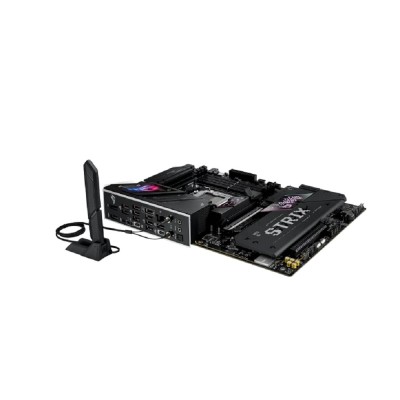 Материнская плата ASUS ROG STRIX B850-E GAMING WIFI (Socket AM5, ATX, 4xDDR5(256GB), DP/HDMI/USB4, 1xPCIe 5.0x16/1xPCIe 4.0x16, 1xLAN (5GbE), Wi-Fi 7, BT, 4xSATA 6Gb/s, 5xM.2, 2xType-C, 6xUSB 3.2, 4xUSB 2.0) Материнская плата ASUS ROG STRIX B850-E GAMING WIFI (Socket AM5, ATX, 4xDDR5(256GB), DP/HDMI/USB4, 1xPCIe 5.0x16/1xPCIe 4.0x16, 1xLAN (5GbE), Wi-Fi 7, BT, 4xSATA 6Gb/s, 5xM.2, 2xType-C, 6xUSB 3.2, 4xUSB 2.0)