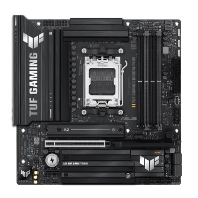 Материнская плата ASUS TUF GAMING B850M-PLUS (Socket AM5, mATX, 4xDDR5(256GB), DP/HDMI, 1xPCIe 5.0x16/1xPCIe 4.0x1, 1xLAN (2.5GbE), 4xSATA 6Gb/s, 3xM.2, 1xType-C, 7xUSB 3.2, 4xUSB 2.0) Материнская плата ASUS TUF GAMING B850M-PLUS (Socket AM5, mATX, 4xDDR5(256GB), DP/HDMI, 1xPCIe 5.0x16/1xPCIe 4.0x1, 1xLAN (2.5GbE), 4xSATA 6Gb/s, 3xM.2, 1xType-C, 7xUSB 3.2, 4xUSB 2.0)