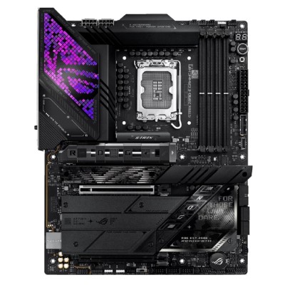 Материнская плата ASUS ROG STRIX Z890-E GAMING WIFI (Socket 1851, ATX, 4xDDR5(192GB), 1xPCIe 5.0x16/1xPCIe 4.0x16/1xLAN (5GbE), Wi-Fi, BT, 4xSATA 6Gb/s, 7xM.2, 2xThunderbolt 4 (USB-C), 2xType-C, 10xUSB 3.2) Материнская плата ASUS ROG STRIX Z890-E GAMING WIFI (Socket 1851, ATX, 4xDDR5(192GB), 1xPCIe 5.0x16/1xPCIe 4.0x16/1xLAN (5GbE), Wi-Fi, BT, 4xSATA 6Gb/s, 7xM.2, 2xThunderbolt 4 (USB-C), 2xType-C, 10xUSB 3.2)