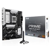 Материнская плата ASUS PRIME B850-PLUS WIFI (Socket AM5, ATX, 4xDDR5(256GB), DP/HDMI 1xPCIe 5.0x16/1xPCIe 4.0x16/2xPCIe 3.0x16, 1xLAN (2.5GbE), Wi-Fi, BT, 4xSATA 6Gb/s, 3xM.2, 1xType-C, 5xUSB 3.2, 2xUSB 2.0)
