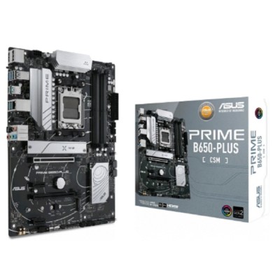 Материнская плата ASUS PRIME B650-PLUS-CSM (Socket AM5, ATX, 4xDDR5(192GB), DP/HDMI, 2xPCIe 4.0x16/2xPCIe 4.0x1, 1xLAN (2.5GbE), 4xSATA 6Gb/s, 2xM.2, 1*Type-C, 5xUSB 3.2, 2xUSB 2.0) Материнская плата ASUS PRIME B650-PLUS-CSM (Socket AM5, ATX, 4xDDR5(192GB), DP/HDMI, 2xPCIe 4.0x16/2xPCIe 4.0x1, 1xLAN (2.5GbE), 4xSATA 6Gb/s, 2xM.2, 1*Type-C, 5xUSB 3.2, 2xUSB 2.0)