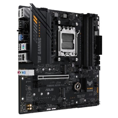 Материнская плата ASUS TUF GAMING A620M-PLUS (Socket AM5, mATX, 4xDDR5(128GB), 2xDP/HDMI, 1xPCIe 4.0x16/2xPCIe 3.0, 1xLAN (2.5GbE), 4xSATA 6Gb/s, 2xM.2, 2xUSB 3.2, 4xUSB 2.0, 1xPS/2) Материнская плата ASUS TUF GAMING A620M-PLUS (Socket AM5, mATX, 4xDDR5(128GB), 2xDP/HDMI, 1xPCIe 4.0x16/2xPCIe 3.0, 1xLAN (2.5GbE), 4xSATA 6Gb/s, 2xM.2, 2xUSB 3.2, 4xUSB 2.0, 1xPS/2)