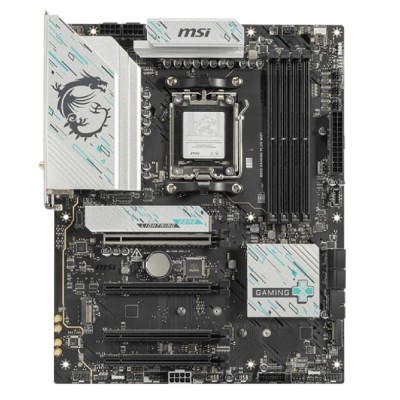 Материнская плата MSI B850 GAMING PLUS WIFI B850, AM5, 4*DDR5, 4*PCIEx16, 3*M.2, 3*TypeC, 1*USB3.2Gen2, 5*USB3.2Gen1, 8*USB2.0, 4*SATA3.0, 5G, DP, ATX, RTL Материнская плата MSI B850 GAMING PLUS WIFI B850, AM5, 4*DDR5, 4*PCIEx16, 3*M.2, 3*TypeC, 1*USB3.2Gen2, 5*USB3.2Gen1, 8*USB2.0, 4*SATA3.0, 5G, DP, ATX, RTL