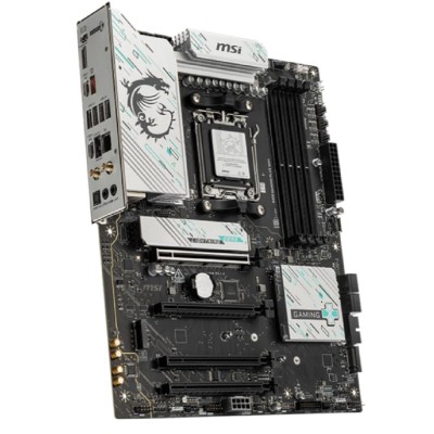 Материнская плата MSI B850 GAMING PLUS WIFI B850, AM5, 4*DDR5, 4*PCIEx16, 3*M.2, 3*TypeC, 1*USB3.2Gen2, 5*USB3.2Gen1, 8*USB2.0, 4*SATA3.0, 5G, DP, ATX, RTL Материнская плата MSI B850 GAMING PLUS WIFI B850, AM5, 4*DDR5, 4*PCIEx16, 3*M.2, 3*TypeC, 1*USB3.2Gen2, 5*USB3.2Gen1, 8*USB2.0, 4*SATA3.0, 5G, DP, ATX, RTL