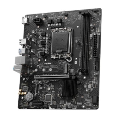 Материнская плата MSI PRO H610M-S DDR4 H610, LGA1700, 2*DDR4, 1*PCIEx16, 1*PCIEx1, 1*M.2, 2*USB3.2Gen1, 4*USB2.0, 2*SATA3.0, 1G, HDMI, M-ATX, RTL Материнская плата MSI PRO H610M-S DDR4 H610, LGA1700, 2*DDR4, 1*PCIEx16, 1*PCIEx1, 1*M.2, 2*USB3.2Gen1, 4*USB2.0, 2*SATA3.0, 1G, HDMI, M-ATX, RTL