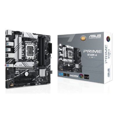 Материнская плата ASUS PRIME B760M-A-CSM (Socket 1700, mATX, 4xDDR5(128GB), 2xDP/HDMI, 3xPCIe 4.0x16, 4xSATA 6Gb/s, 2*M2, 2,5xLAN, 2xUSB 3.1, 4xUSB 2.0, 1xPS/2) Материнская плата ASUS PRIME B760M-A-CSM (Socket 1700, mATX, 4xDDR5(128GB), 2xDP/HDMI, 3xPCIe 4.0x16, 4xSATA 6Gb/s, 2*M2, 2,5xLAN, 2xUSB 3.1, 4xUSB 2.0, 1xPS/2)