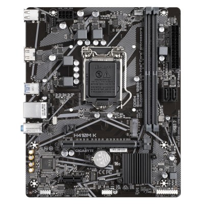 Материнская плата Gigabyte H410M K 2.0 (LGA1200, Q470E, 2*DDR4 (2933), 2*SATA RAID, M.2, 2*PCIe, HDMI, 2*USB 3.2, 4*USB 2.0) RTL Материнская плата Gigabyte H410M K 2.0 (LGA1200, Q470E, 2*DDR4 (2933), 2*SATA RAID, M.2, 2*PCIe, HDMI, 2*USB 3.2, 4*USB 2.0) RTL