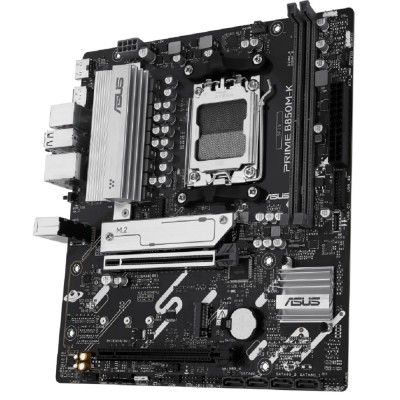 Материнская плата ASUS PRIME B850M-K (Socket AM5, mATX, 2xDDR5(128GB), DP/HDMI, 1xPCIe 5.0x16/1xPCIe 4.0x16, 1xLAN (2.5GbE), 4xSATA 6Gb/s, 2xM.2, 1xType-C, 4xUSB 3.2, 4xUSB 2.0, PS/2) Материнская плата ASUS PRIME B850M-K (Socket AM5, mATX, 2xDDR5(128GB), DP/HDMI, 1xPCIe 5.0x16/1xPCIe 4.0x16, 1xLAN (2.5GbE), 4xSATA 6Gb/s, 2xM.2, 1xType-C, 4xUSB 3.2, 4xUSB 2.0, PS/2)