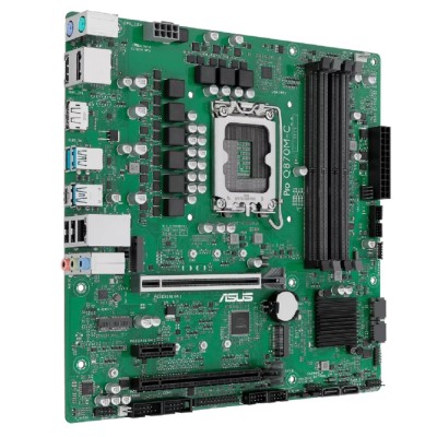 Материнская плата ASUS PRO Q870M-C-CSM (Socket 1851, mATX, 4xDDR5, 2xDP/HDMI, 1xPCIe 4.0x16,/1xPCIe 3.0, 1xLAN, 4xSATA 6Gb/s, 2xM.2, 1xM.2 E key, 3xUSB 3.2, 2xUSB 2.0, 2xPS/2) Материнская плата ASUS PRO Q870M-C-CSM (Socket 1851, mATX, 4xDDR5, 2xDP/HDMI, 1xPCIe 4.0x16,/1xPCIe 3.0, 1xLAN, 4xSATA 6Gb/s, 2xM.2, 1xM.2 E key, 3xUSB 3.2, 2xUSB 2.0, 2xPS/2)