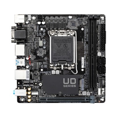 Материнская плата Gigabyte H610I S1700, Intel H610, DDR5, Mini-ITX Материнская плата Gigabyte H610I S1700, Intel H610, DDR5, Mini-ITX