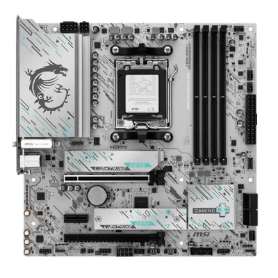 Материнская плата MSI B850M GAMING PLUS WIFI SocketAM5 AMD B850 4xDDR5 mATX AC`97 8ch(7.1) 5Gigabit RAID+HDMI+DP Материнская плата MSI B850M GAMING PLUS WIFI SocketAM5 AMD B850 4xDDR5 mATX AC`97 8ch(7.1) 5Gigabit RAID+HDMI+DP