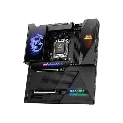 Материнская плата MSI MEG X870E GODLIKE X870, AM5, 4*DDR5, 2*PCIEx16, 1*PCIEx4, 7*M.2, 7*TypeC, 8*USB3.2Gen2, 4*USB3.2Gen1, 4*USB2.0, 4*SATA3.0, 10G, 5G, 2*Type-C(DP), E-ATX, RTL Материнская плата MSI MEG X870E GODLIKE X870, AM5, 4*DDR5, 2*PCIEx16, 1*PCIEx4, 7*M.2, 7*TypeC, 8*USB3.2Gen2, 4*USB3.2Gen1, 4*USB2.0, 4*SATA3.0, 10G, 5G, 2*Type-C(DP), E-ATX, RTL