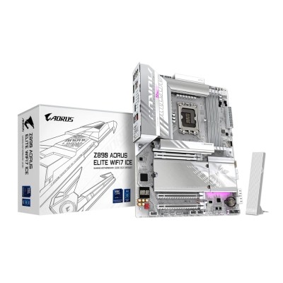 Материнская плата Gigabyte Z890 AORUS ELITE WIFI7 ICE Материнская плата Gigabyte Z890 AORUS ELITE WIFI7 ICE