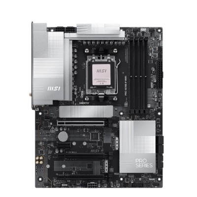 Материнская плата MSI PRO X870E-P WIFI X870E, AM5, 4*DDR5, 3*PCIEx16, 1*PCIEx1, 3*M.2, 2*TypeC, 2*USB3.2Gen2, 6*USB3.2Gen1, 10*USB2.0, 4*SATA3.0, 5G, Type-C(DP), HDMI, ATX, RTL Материнская плата MSI PRO X870E-P WIFI X870E, AM5, 4*DDR5, 3*PCIEx16, 1*PCIEx1, 3*M.2, 2*TypeC, 2*USB3.2Gen2, 6*USB3.2Gen1, 10*USB2.0, 4*SATA3.0, 5G, Type-C(DP), HDMI, ATX, RTL