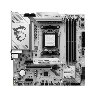 Материнская плата MSI B850M GAMING PLUS WIFI6E SocketAM5 AMD B850 4xDDR5 mATX AC`97 8ch(7.1) 2.5Gg RAID+HDMI+DP Материнская плата MSI B850M GAMING PLUS WIFI6E SocketAM5 AMD B850 4xDDR5 mATX AC`97 8ch(7.1) 2.5Gg RAID+HDMI+DP